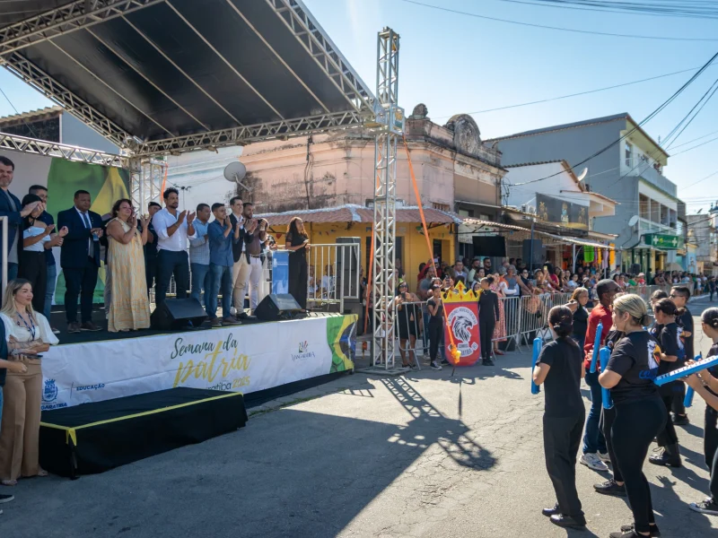 Itacuruçá celebra Semana da Pátria com desfile cívico