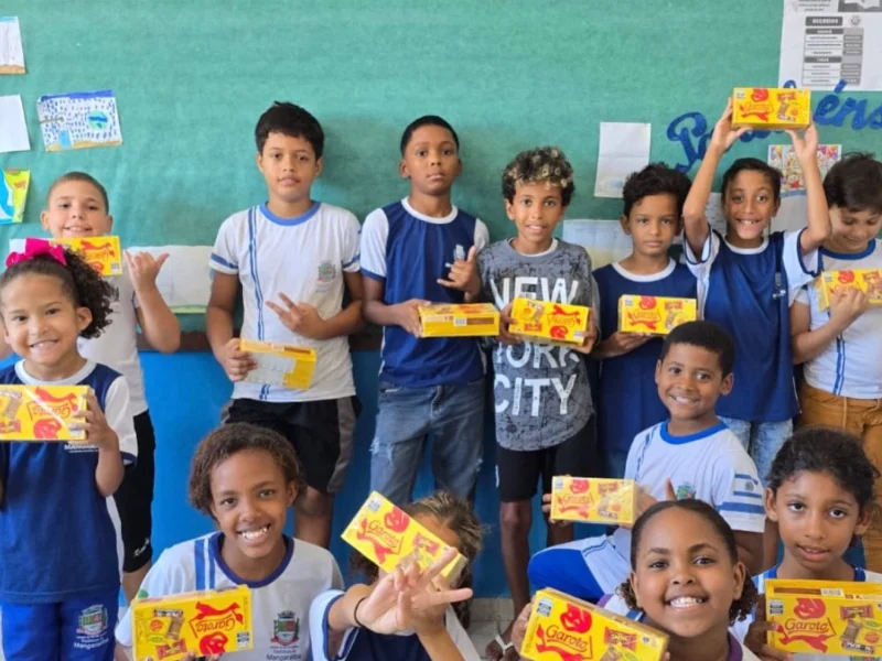 Páscoa com carinho: Prefeitura de Mangaratiba leva chocolate e alegria a alunos da rede municipal